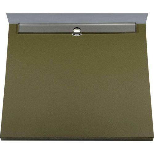 poresta systems Duschfläche Poresta Limit 22000150 900 x 900 x 45 mm, waager. Ablauf, stirnseitig