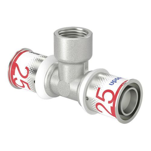 Uponor S-Press PLUS T-Stück 1070598 25 x Rp 1/2 IG x 25 mm