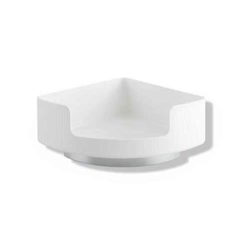 Hewi 802 LifeSystem Eckablage 802.03.22033 Seitenlänge 210mm, mit Wandhalter, rubinrot