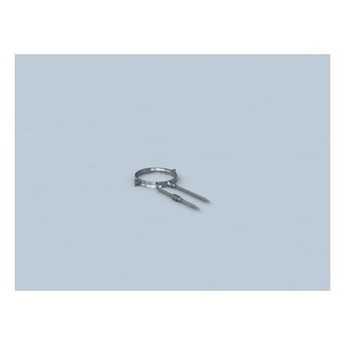 Bertrams Polyline LAS Rohrschelle 42RS80 M 8 x 200 und Dübel, DN 80/125, weiß