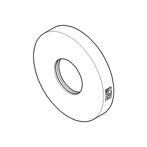 Dornbracht Rosette für Wandbindung - 092797015-08 platin