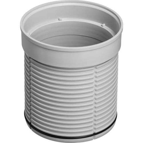 Viega Höhenausgleichstück 100mm Ausgleich 40-95mm mit Rückstaudichtung