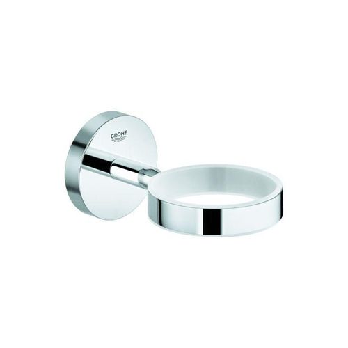 Grohe Bau Cosmopolitan Halter 40585001 chrom, für Glas, Seifenspender, Seifenschale