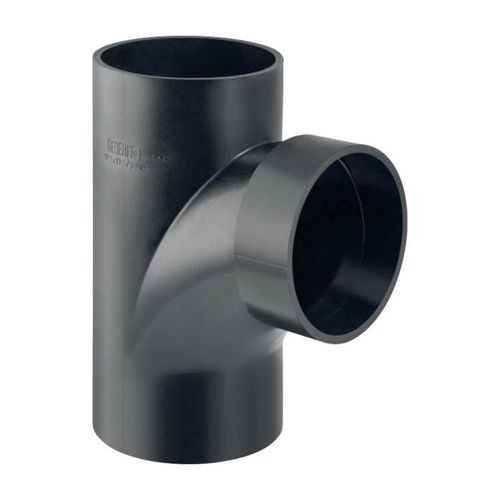 Geberit Pe Bogenabzweig 367163161 DN 100/100, 88,5Grad, mit Innenradius, PE-HD