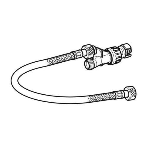 Geberit Panzerschlauch zu UP-SPK Sigma 12 cm 242824001 zu UP-SPK Sigma 12 cm