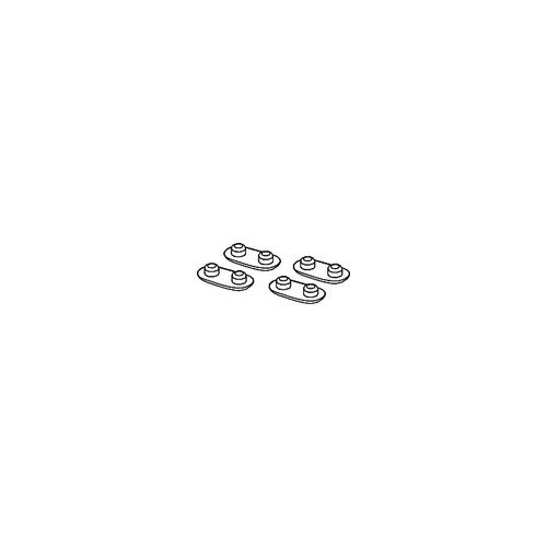 TECE TECEone WC-Sitz Auflagepuffer 9820423 4 Stück