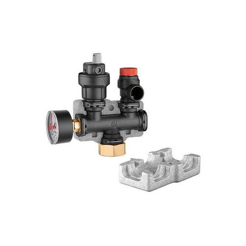 Caleffi Kesselsicherheitsgruppe 305663 1", 3 bar, Kunststoff-Technopolymer, bis 50 kW