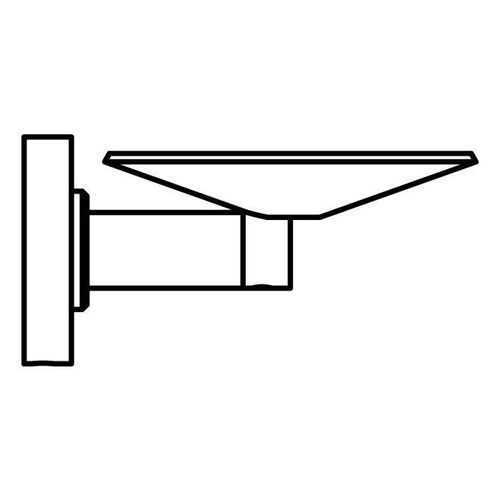 Ideal Standard Seifenhalter IOM A9129AA Schale aus Metall, vandalensicher, verchromt