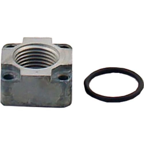 Wolf Gerader Flansch f. GKV 2796135 inkl. O-Ring