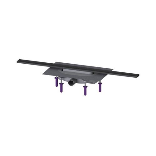 Kessel Linearis Duschrinne 45302.08 800 mm, Black gebürstet, Megastop
