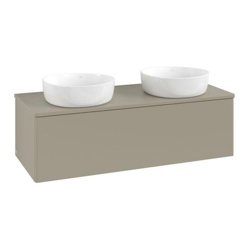 Villeroy & Boch Antao Waschtischunterschrank 1200x360x500mm L35010HK mit Beleuchtung FK/AP: HK/0