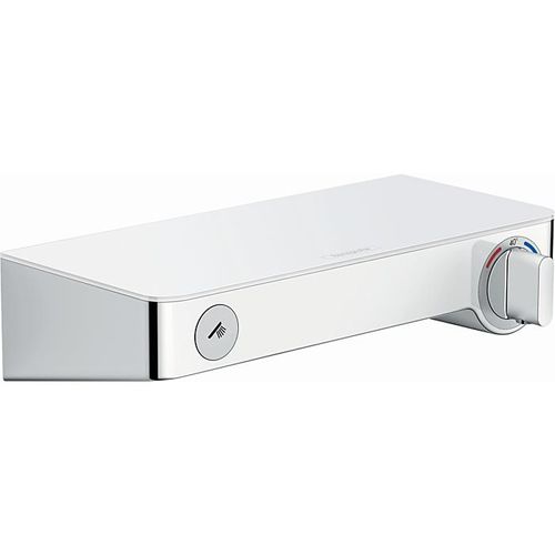 hansgrohe ShowerTablet Select 300 13171400 Brausethermostat, Aufputz, weiß/chrom