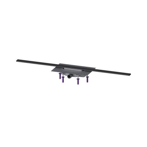 Kessel Linearis Duschrinne 45302.12 1200 mm, Black gebürstet, Megastop