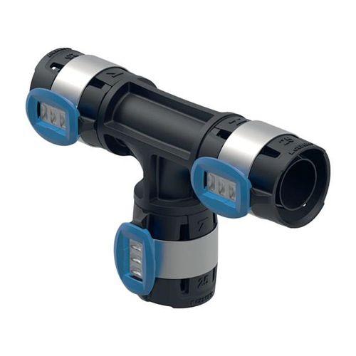 Geberit FlowFit T-Stück 620082001 DN 20, Ø 25 mm, egal