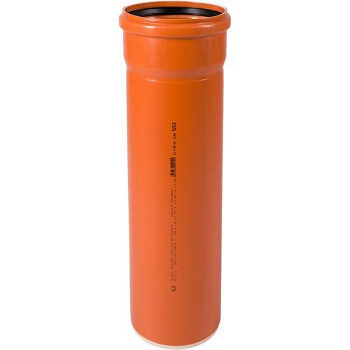 Ostendorf Kg KG Rohr SN 4 Coex 222000 DN/OD 160 x 4,0 mm, 500 mm, mit Muffe
