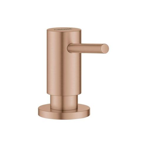 Grohe Seifenspender 40535DL0 0,4 l, Vorratsbehälter, für Flüssigseife, warm sunset gebürstet