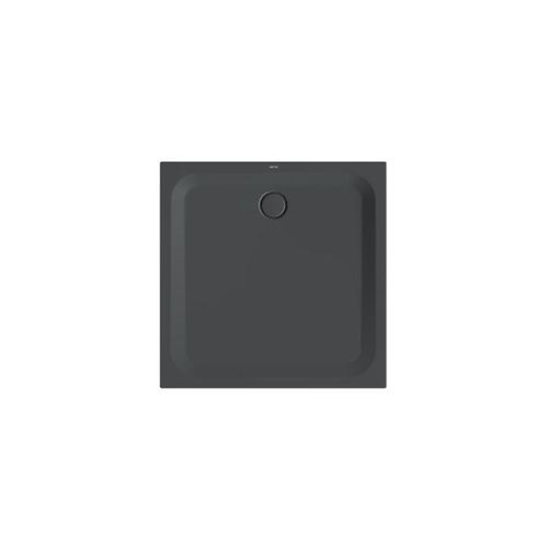 Bette BetteUltra Duschwanne 8743-400AE 110x110x3,5cm, Antirutsch/Pro, raven