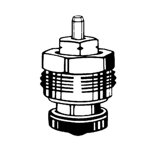 Heimeier Thermostat-Ersatz-Oberteil 2241-02.299 DN 15, Schwerkraft, bis Ende 1984