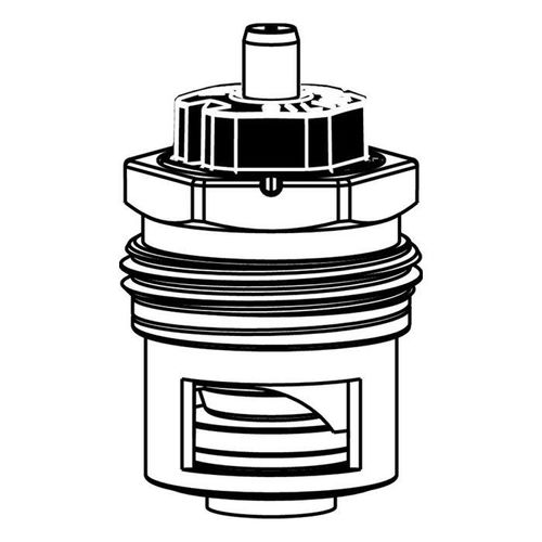 Heimeier V-exact II Thermostat-Umrüstoberteil 3700-24.300 DN 10/15/20, mit genauer stufenloser Voreinstellung