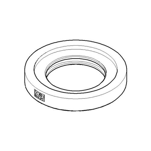 Dornbracht Rosette für Deckenbindung 092722040-06 platin matt