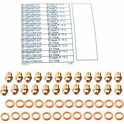 Wolf Umrüstsatz Erdgas LL - Erdgas E 8600304 für GU-1-18/GG-1-18/24