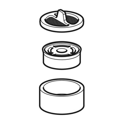Geberit Set Filtersieb zu Hygienespülung 243066001 f. HS10 / HS30 / HS 50 Hygienespülung