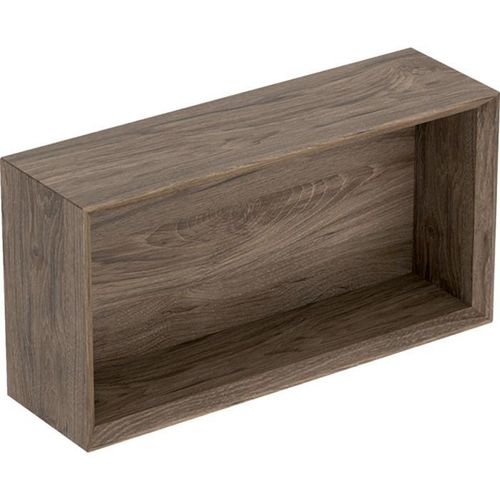 Geberit iCon Wandbox 502322JR1 45x23,3x13,2cm, rechteckig, nussbaum/Melamin Struktur
