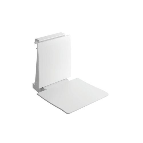 Hewi System 800 K Einhängesitz 950.51.1009098 450 x 449 x 561 mm, Sitzfläche und Rückenlehne signalweiß