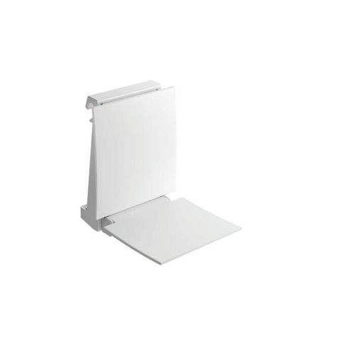 Hewi System 800 K Einhängesitz 950.51.1109098 350 x 449 x 469 mm, Sitzfläche und Rückenlehne signalweiß