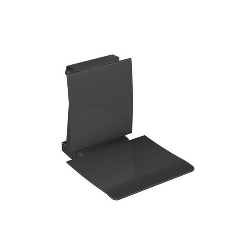 Hewi System 800 K Einhängesitz 950.51.1019092 450 x 449 x 561 mm, Sitzfläche und Rückenlehne anthrazit