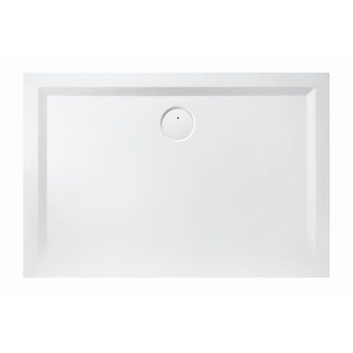 Hoesch Muna Mineralguss-Duschwanne 4179xA747 110x80x3cm, Telegrau, Material Solique