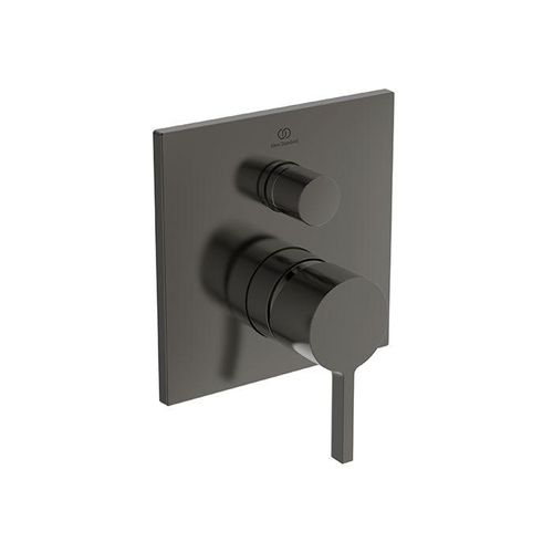 Ideal Standard Joy Neo Fertigmontageset A7623A5 für Einhebel-Wannenarmatur, eigensicher, Magnetic Grey