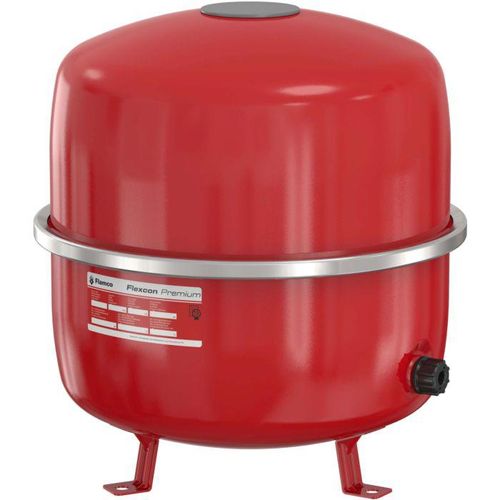 Flamco Flexcon Druckausdehnungsgefäß 16964 80 l, 6 bar, R 1, Vordruck 2,5 bar, rot