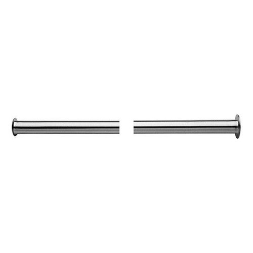 Kupferrohr 10x1000mm, 450105 mit Bördelrand 3/8" & 1/2", verchromt