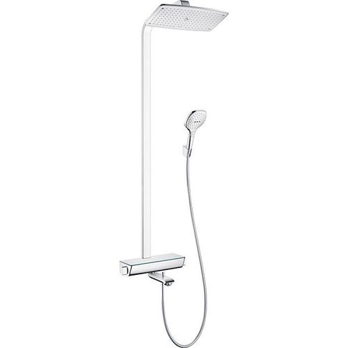 hansgrohe Raindance Select 27113000 Showerpipe E 360, chrom, Brausearm 380 mm, Ecostat Select
