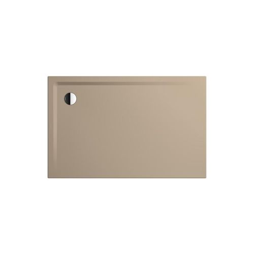 Kaldewei Superplan Duschwanne 386147980662 100x150x2,5cm, mit Träger flach, ohne Effekt/Antislip, warm beige40