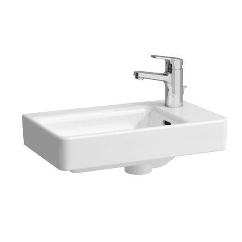 LAUFEN Pro S Handwaschbecken 8159540001041 48 x 28 cm, Becken links, mit Hahnloch & Überlauf
