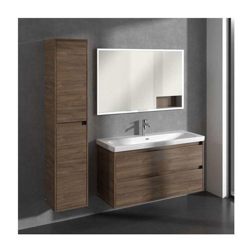 Villeroy und Boch Skyla Hochschrank C80100VH 2 Türen, 350 x 1700 x 349 mm, Arizona Oak / Arizona Oak