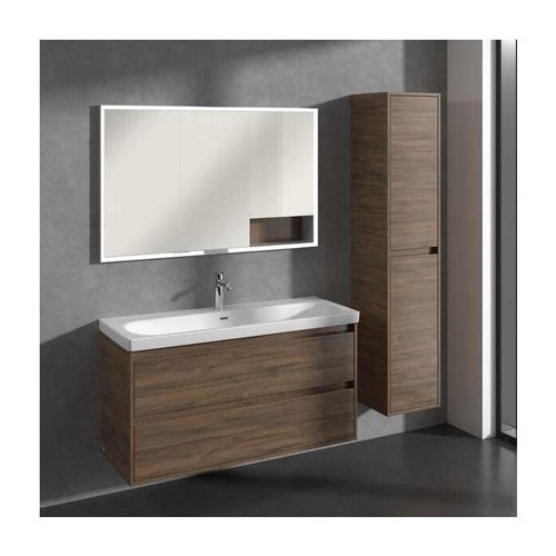 Villeroy und Boch Skyla Hochschrank C80101VH 2 Türen, 350 x 1700 x 349 mm, Arizona Oak / Arizona Oak