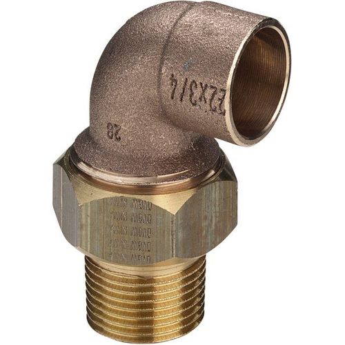 Viega Winkelverschraubung 103859 15 mm x R 1/2, Rotguss, konisch dichtend, winklig