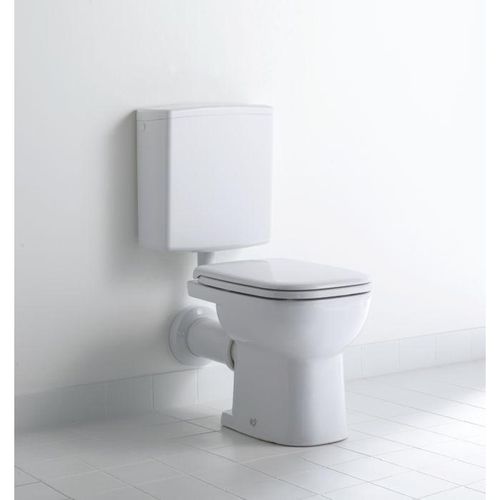 Duravit D-Code Stand WC 2108090000 Abgang waagrecht, Weiß Hochglanz