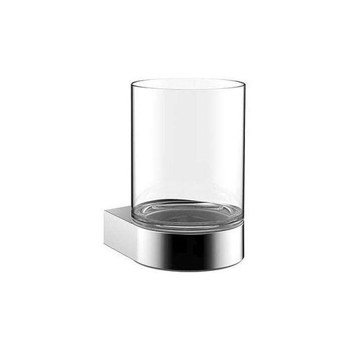 Emco Flow Glashalter 272000100 chrom, Kristallglas klar