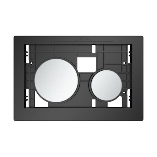 TECEloop Betätigungseinheit 9240665 für WC-Betätigungsplatte, Tasten chrom matt
