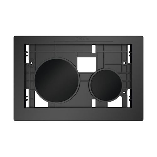 TECEloop Betätigungseinheit 9240667 für WC-Betätigungsplatte, Tasten schwarz
