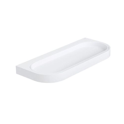 Hewi System 800 Utensilienablage 800.03.20060AS 250mm, Einsatz Kunststoff, Halter und Becher weiß matt