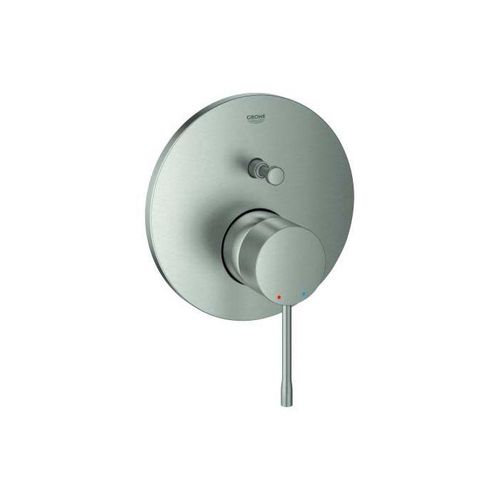 Grohe Essence Fertigmontageset 24167DC1 Unterputz Wannenarmatur, sUnterputzersteel