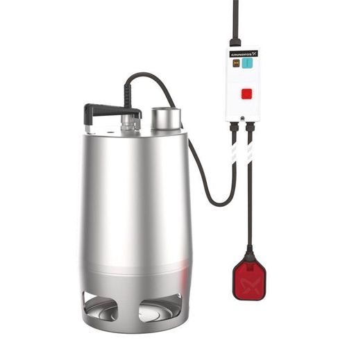 Grundfos Unilift Schmutzwasserpumpe 96023877 AP50.50.08.A3.V, 2 IG, 3x 400 V, 10 m Kabel
