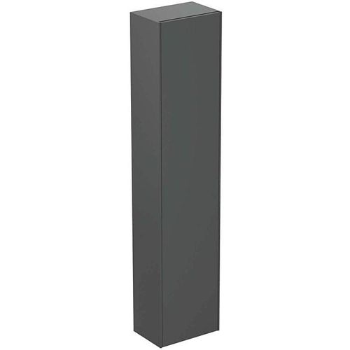 Ideal Standard Conca Hochschrank T3955Y2 1 Tür, 37x25x170 cm, Hochschrank, Anthrazit matt lackiert