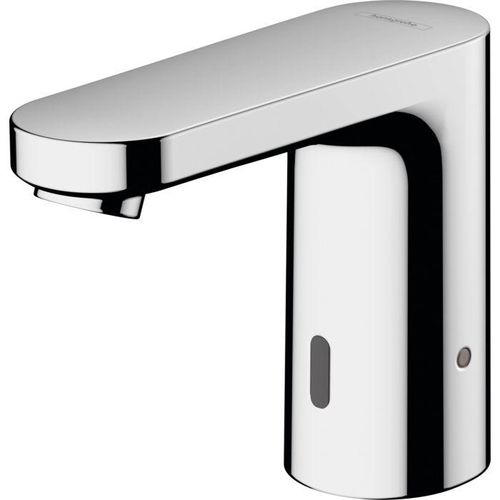 hansgrohe Vernis Blend Elektronik-Waschtischarmatur 71502000 Batteriebetrieb 6 V, mit Temperaturvoreinstellung, chrom