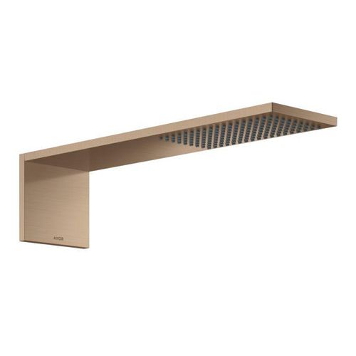 hansgrohe ShowerComposition Kopfbrause 12592310 110x220mm, Wandmontage, 1jet, brushed red gold
